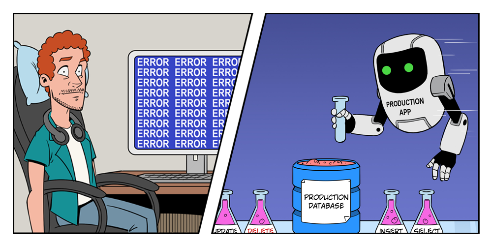Hard Life of Developers - Database troubles